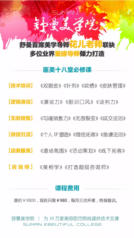 鄭州美博會之河南舒曼美學(xué)院必修課